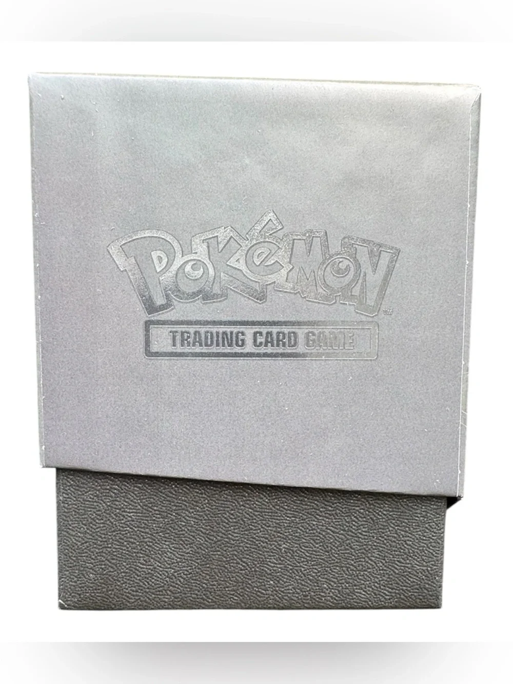 Pokemon Mega Evolution Pitch Black Elite Trainer Box(EMPTY BOX)- Silver & Black
